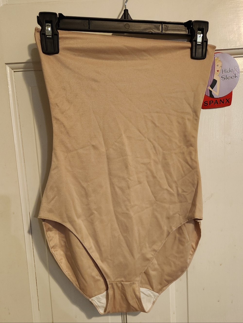 SPANX High Rise Panty In Nude , SIZE L